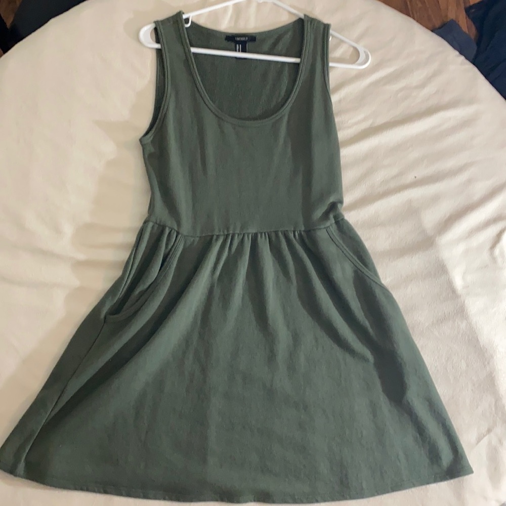 Army Green Dress